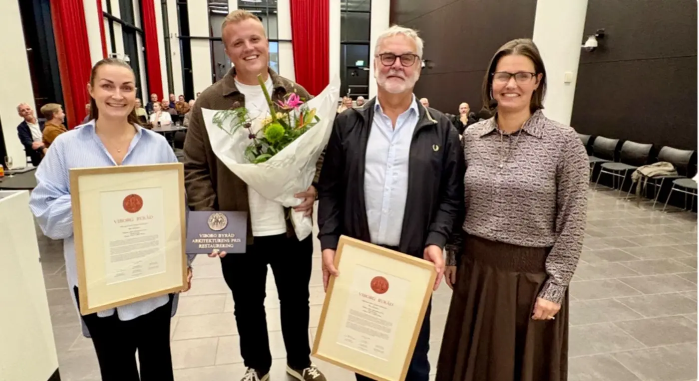 MS+ vinder Viborg arkitekturpris for renovering