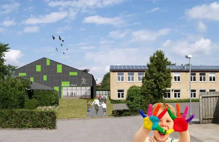 Højslev Skole - sportshal, Højslev