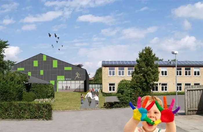 Højslev Skole - sportshal, Højslev