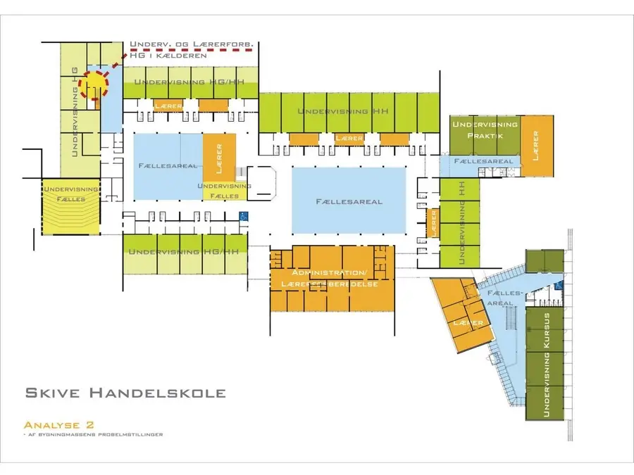 Skive Handelsskole - Masterplan – tegning 8