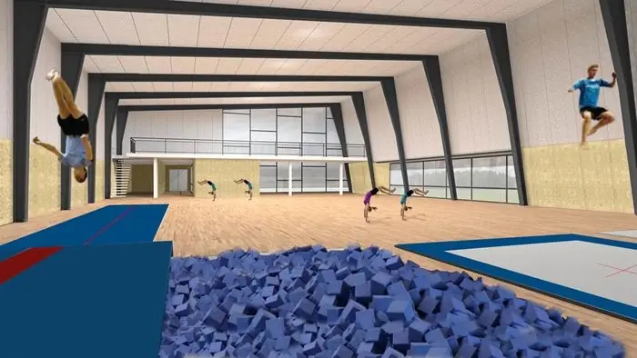 Salling Efterskole - springhal – billede 2